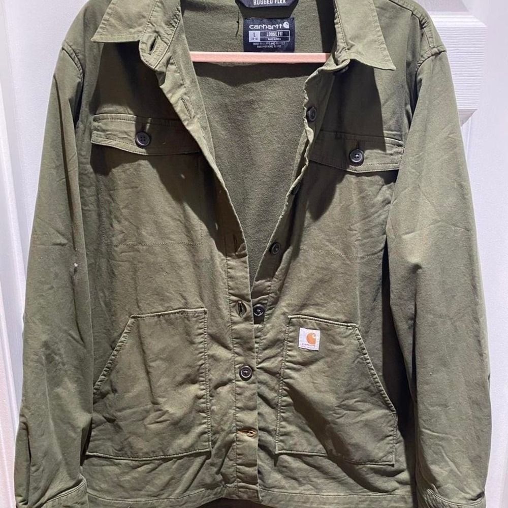 Vintage Carhartt green jacket, Size L